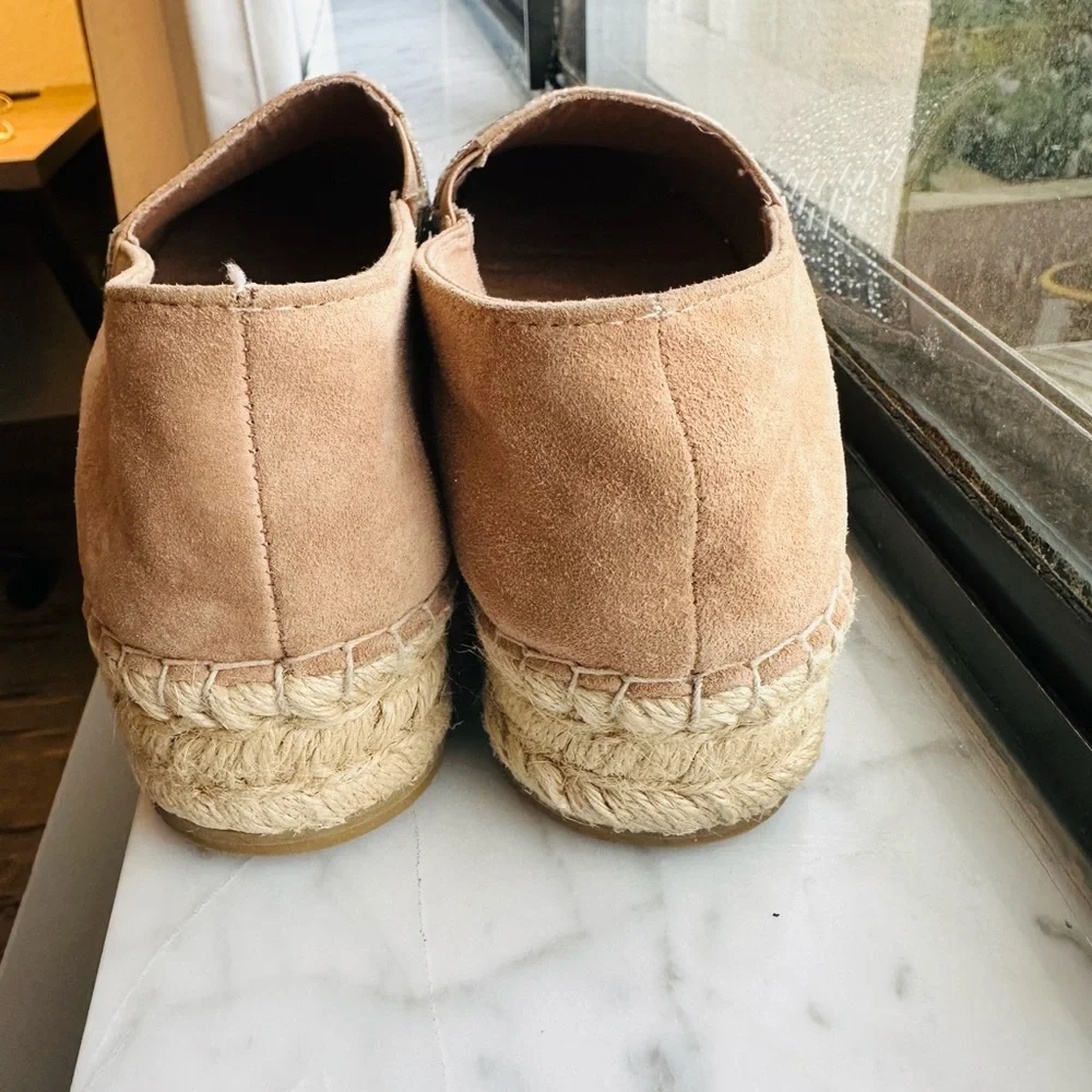 Steve Madden Women's Proud Rhinestones  Fabric Espadrilles Slip On Size 9.5